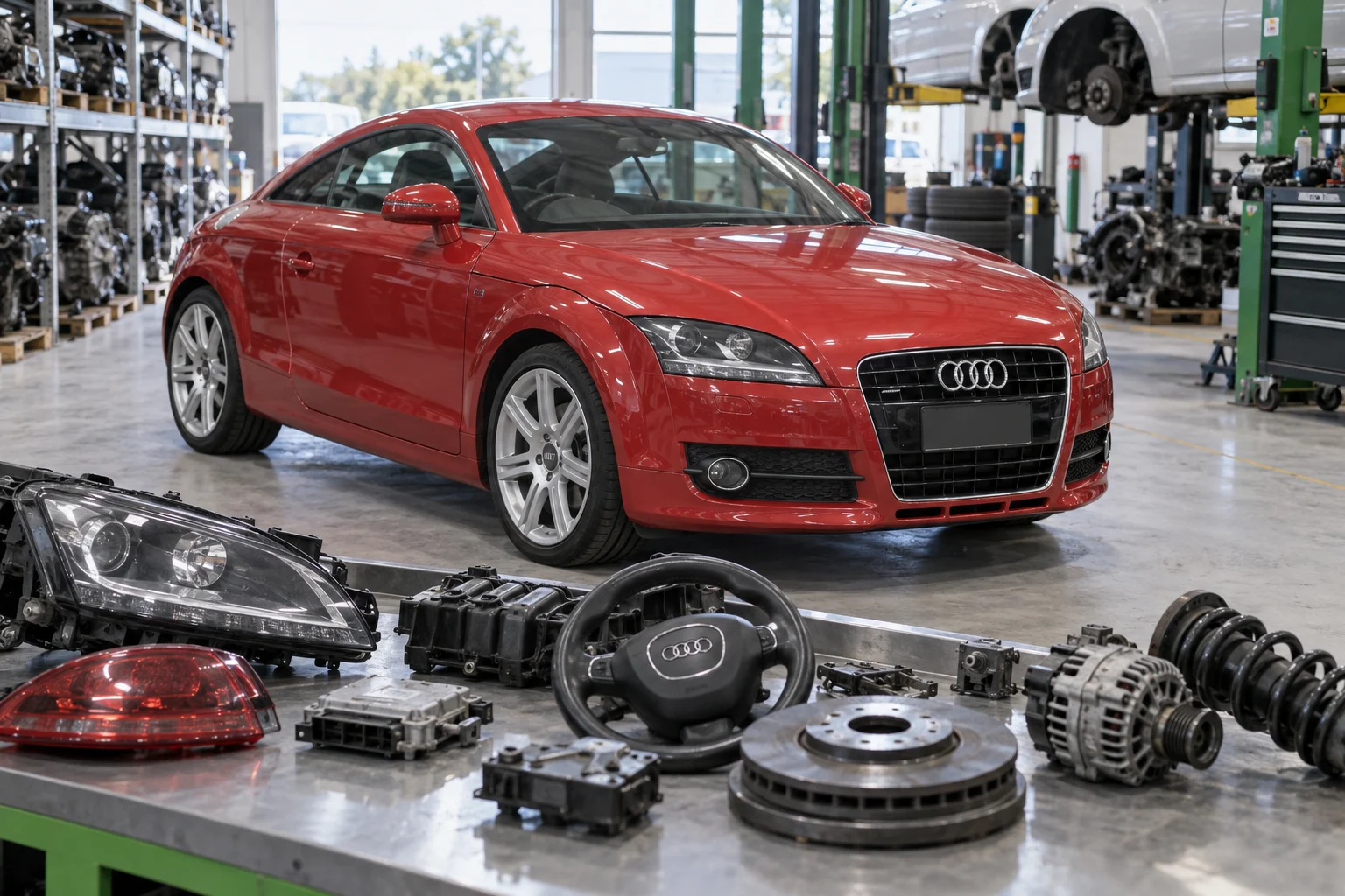 audi tt 2009 parts