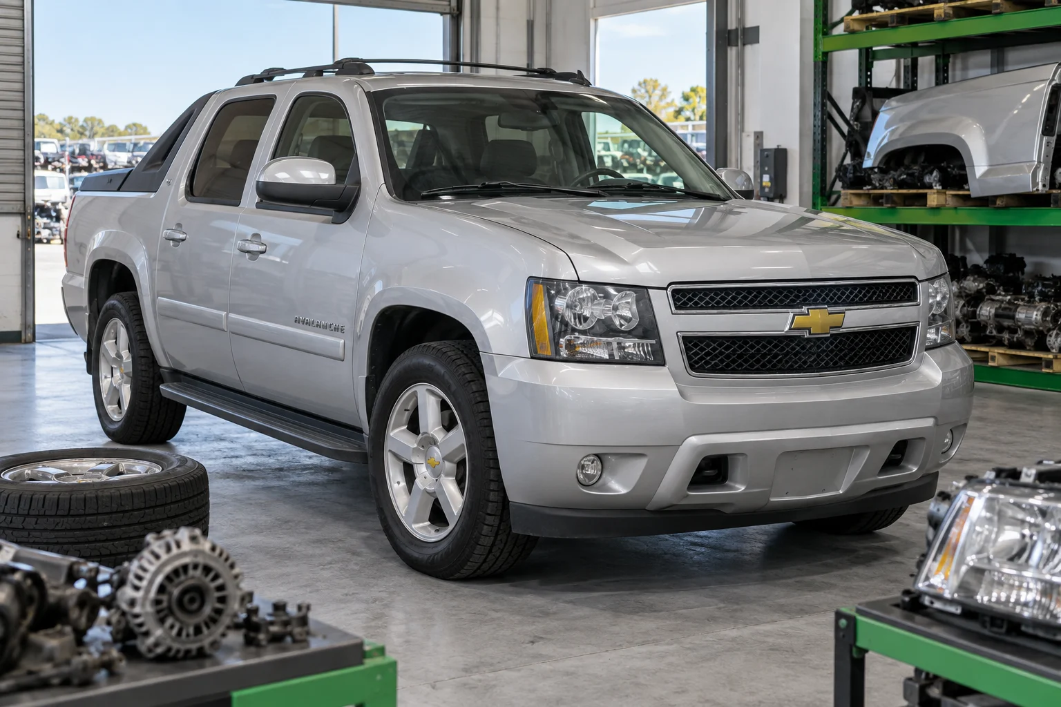 chevrolet avalanche 2009 detail