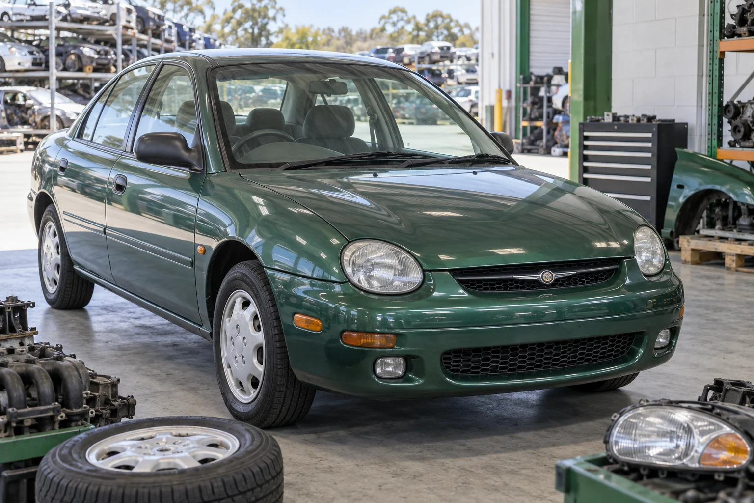 chrysler neon 1998 detail