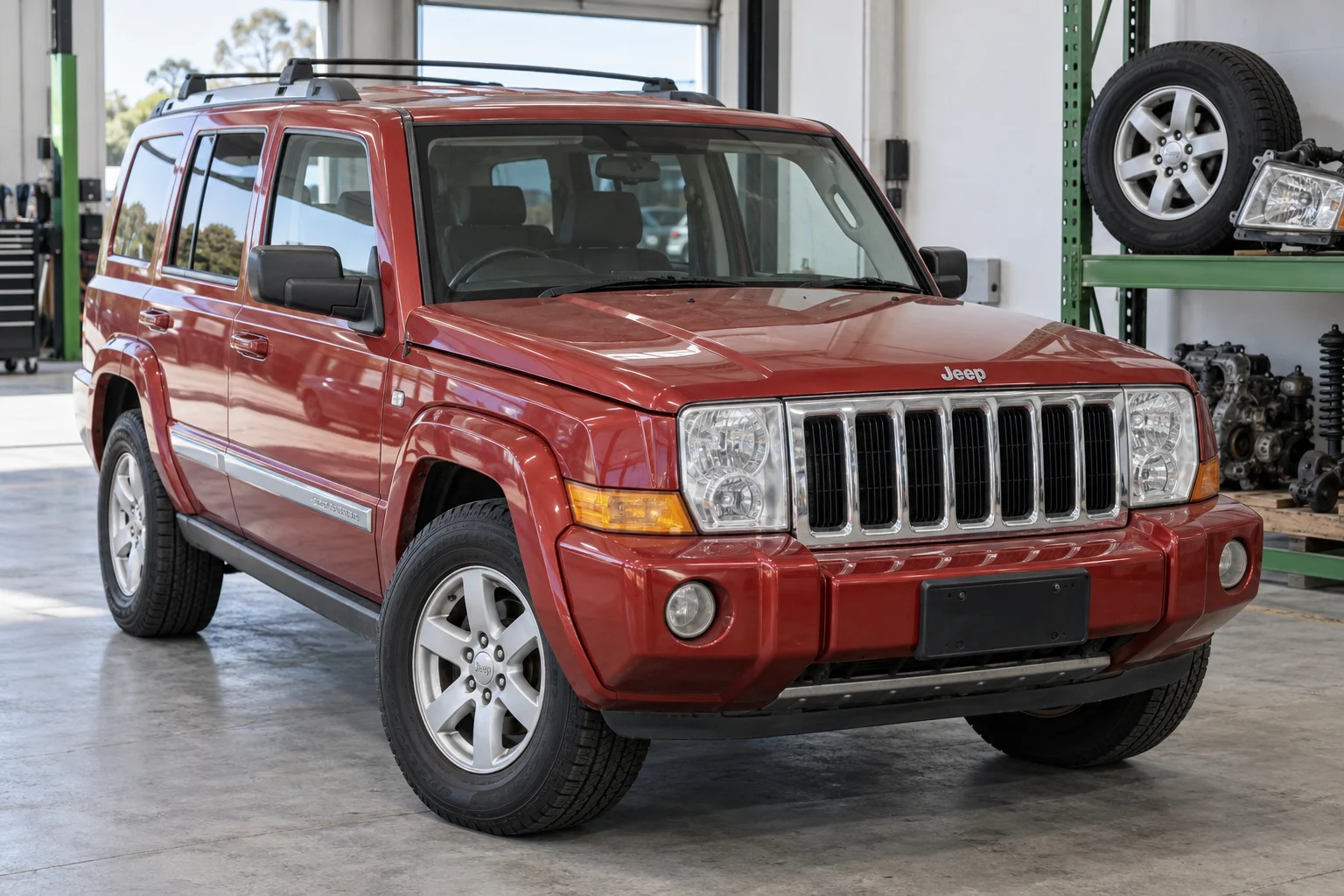 jeep commander 2008 detail
