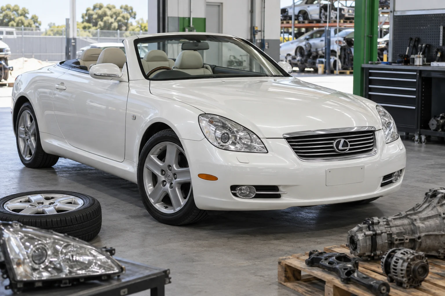 lexus sc430 2005 detail