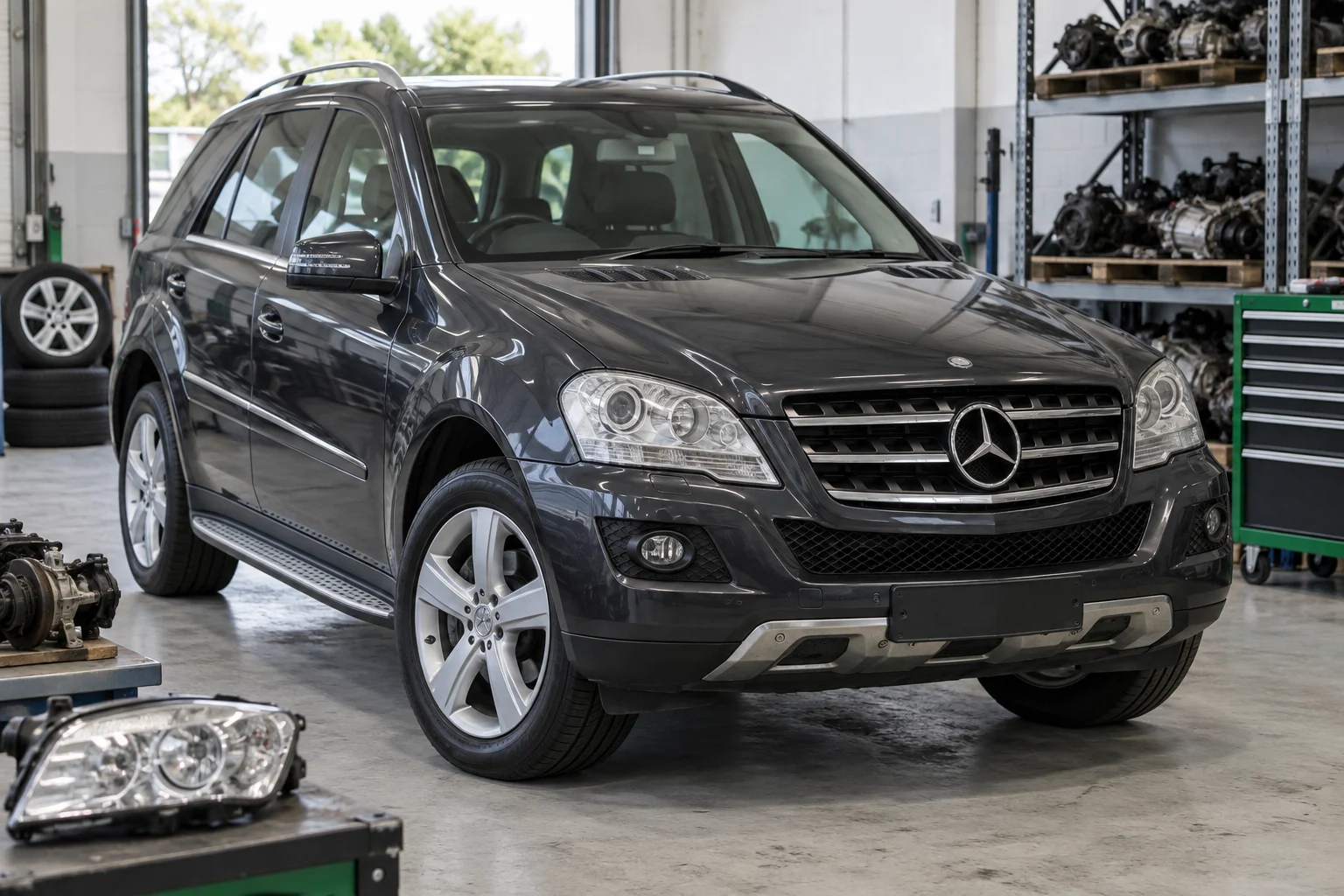 mercedes benz ml class w164 2011 detail