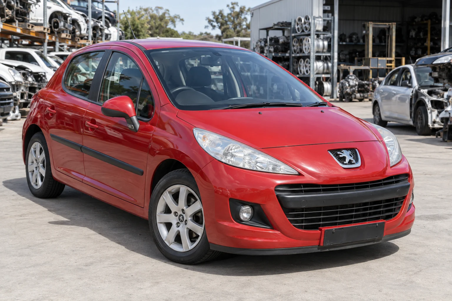 peugeot 207 2010 inventory